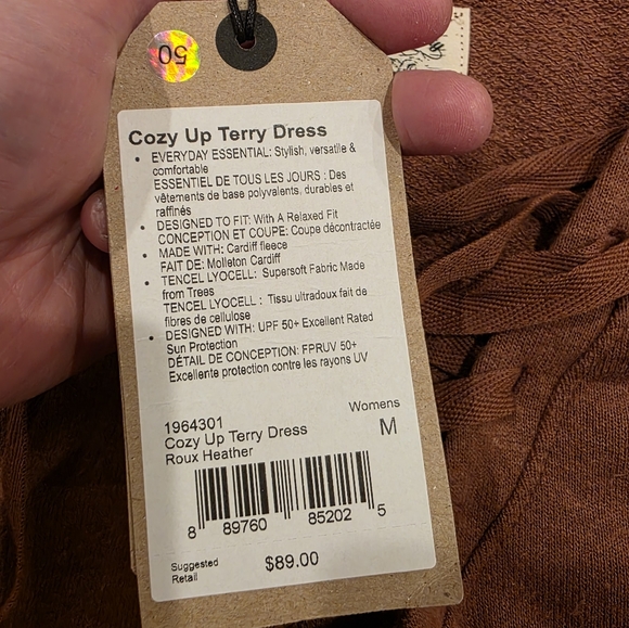 Prana Cozy Up Terry Dress - Picture 4 of 4